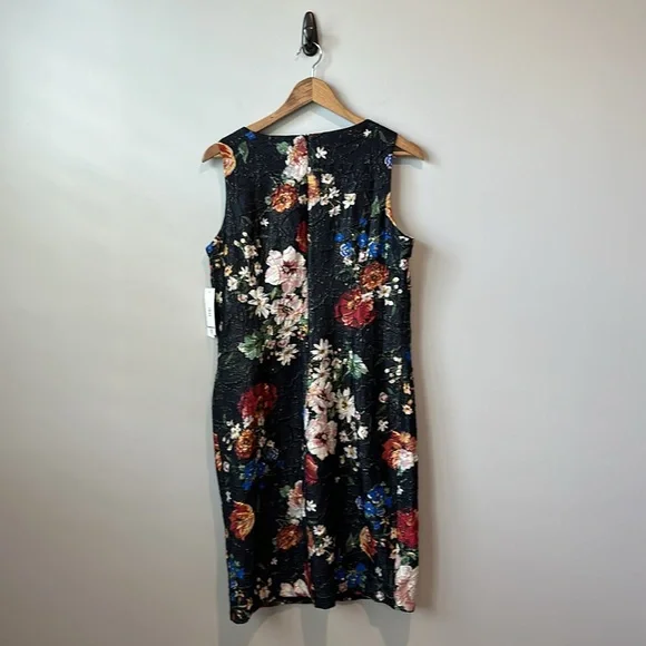 NWT Donna Ricco Floral Print Sheath Dress 12 - Picture 6 of 6